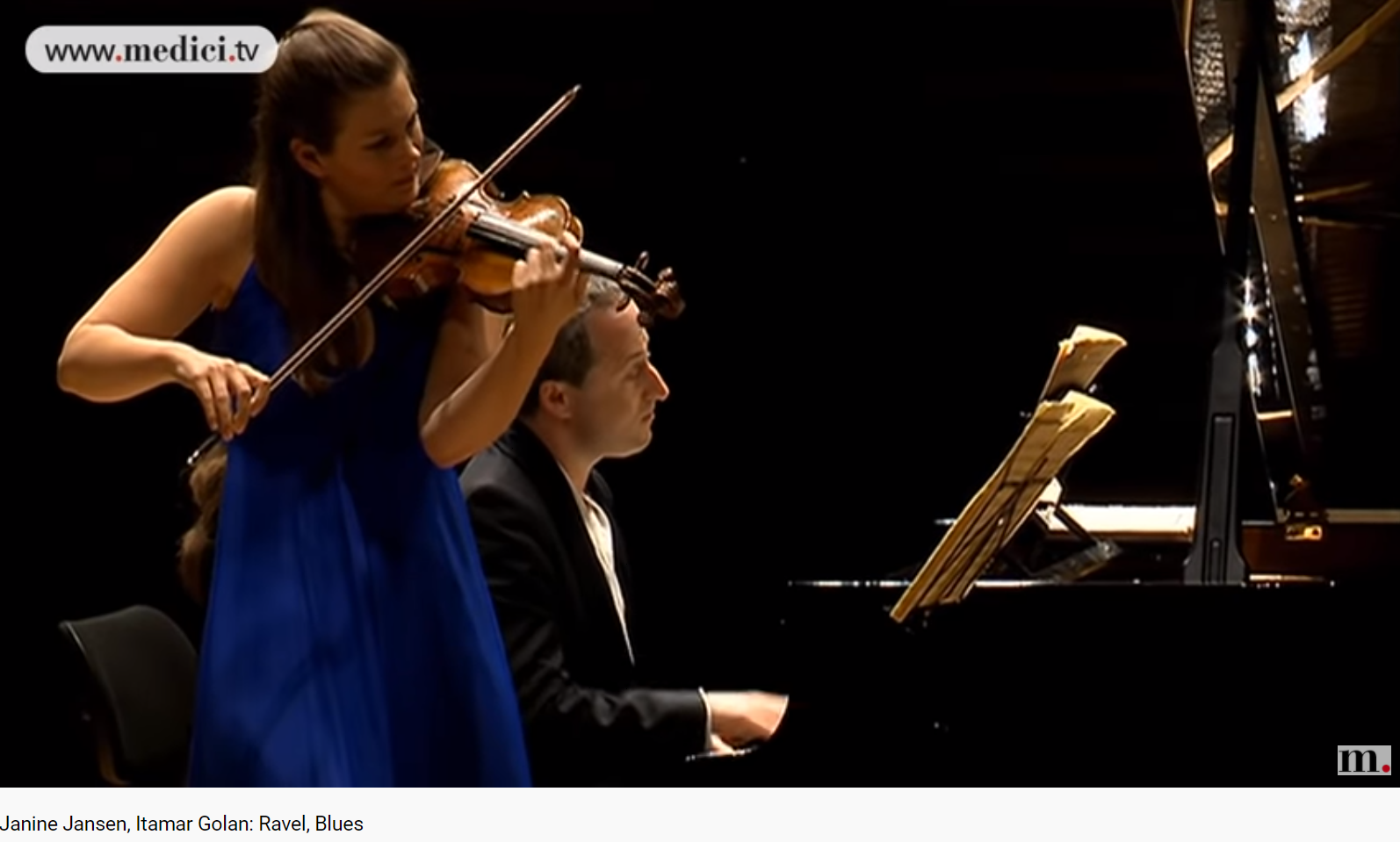 Ravel Sonate violon piano blues