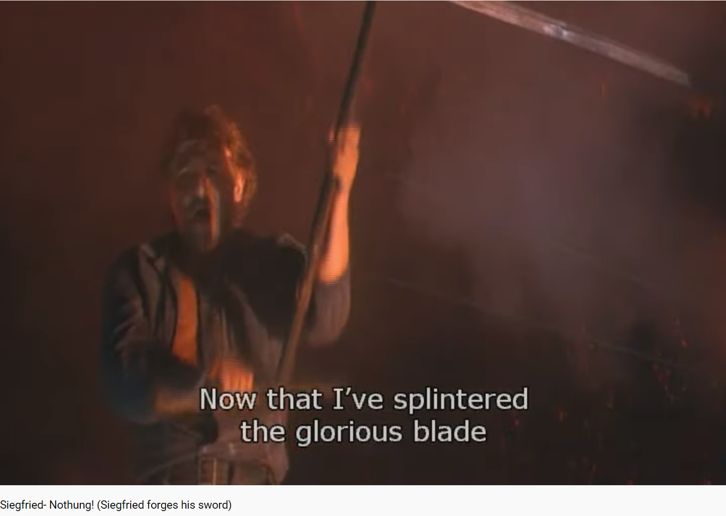 Wagner Siegfried Nothung