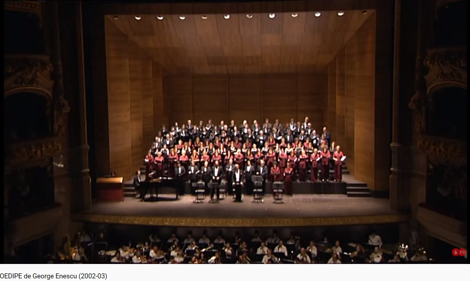 Enesco Oedipe Gloire au roi des Thébaisn acte II