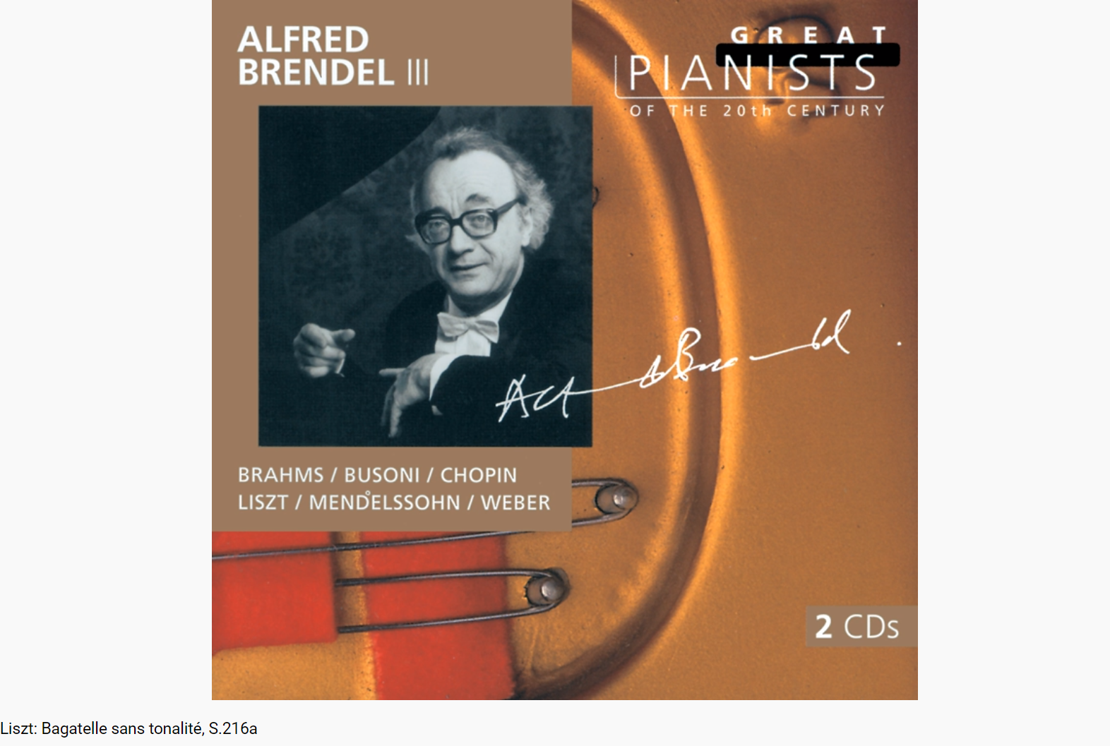 Liszt Bagatelle sans tonalité