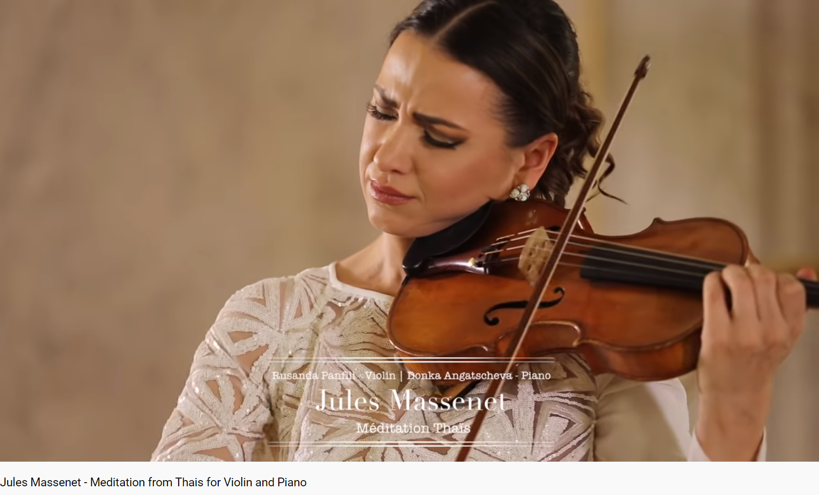 Massenet Thaïs Méditation