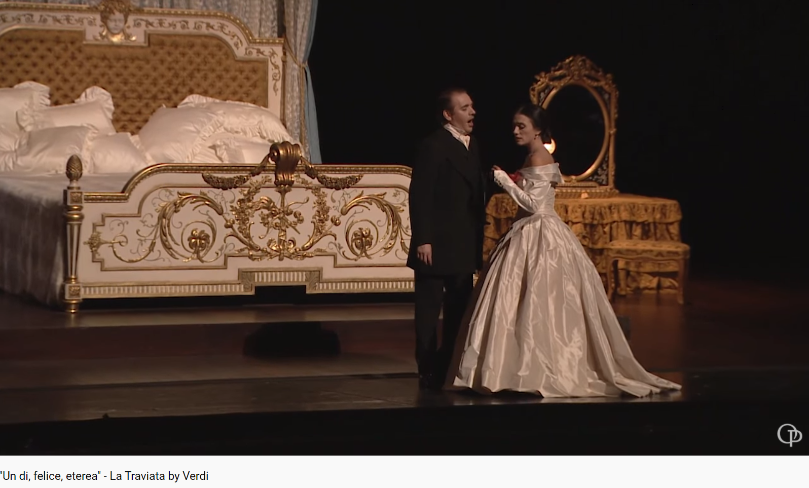 Verdi la traviata Un di felice, eterea