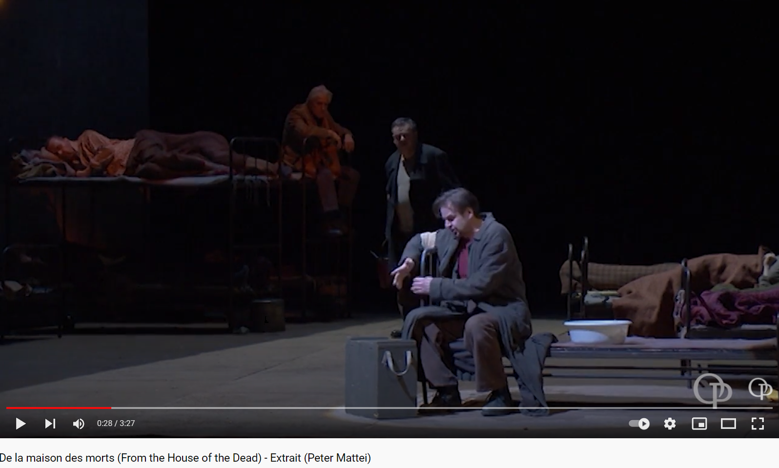 Janacek De la maison des morts Acte III air de Chichkov