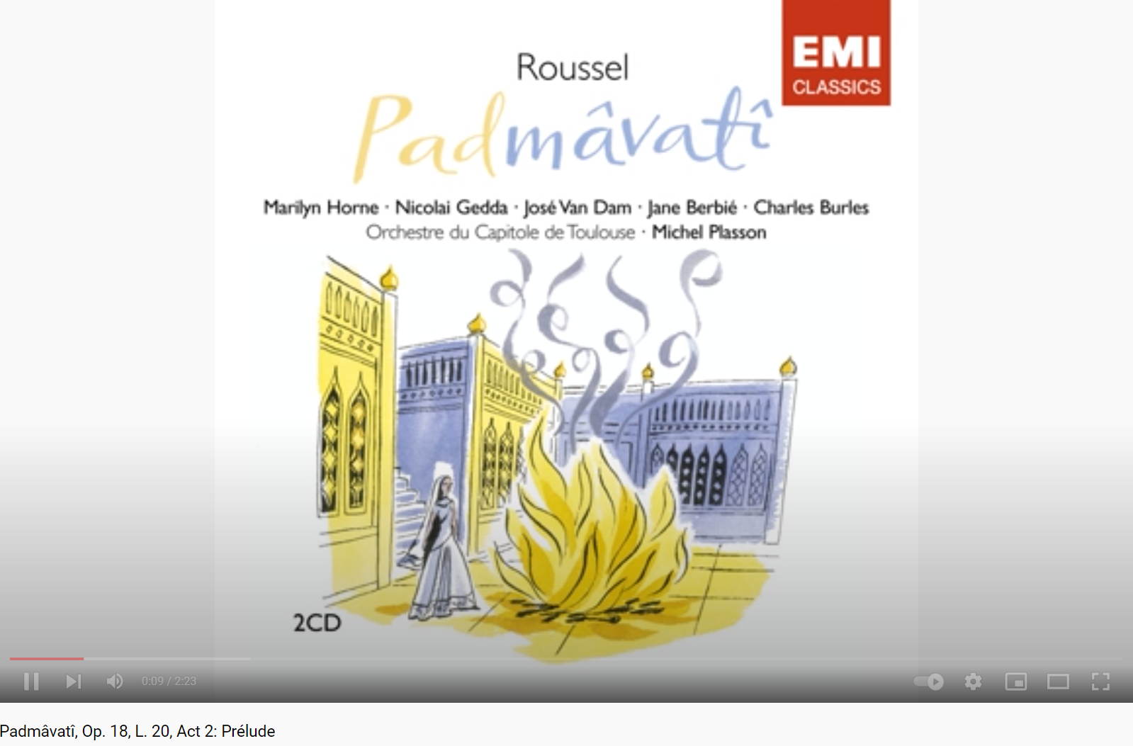 Roussel Padmâvatî prélude