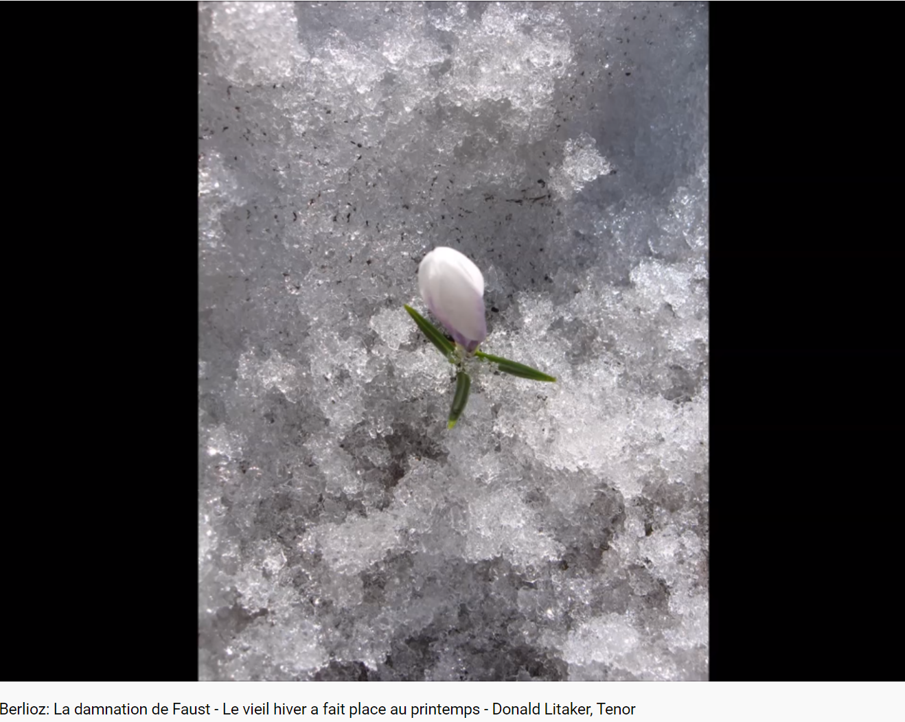 Berlioz la Damnation de Faust le vieil hiver