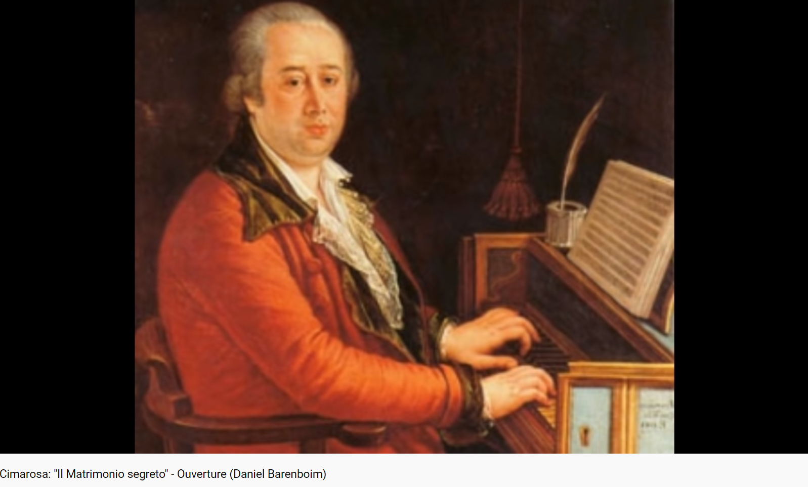 Cimarosa Il Matrimonio segreto Ouverture