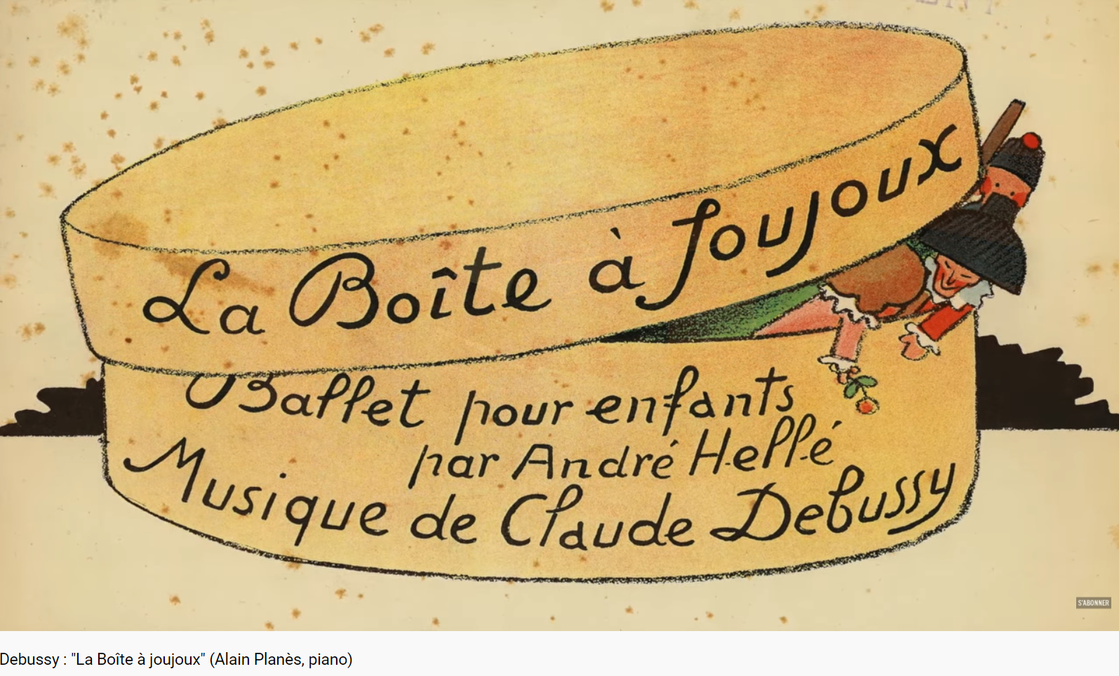 Debussy la Boîte à joujoux