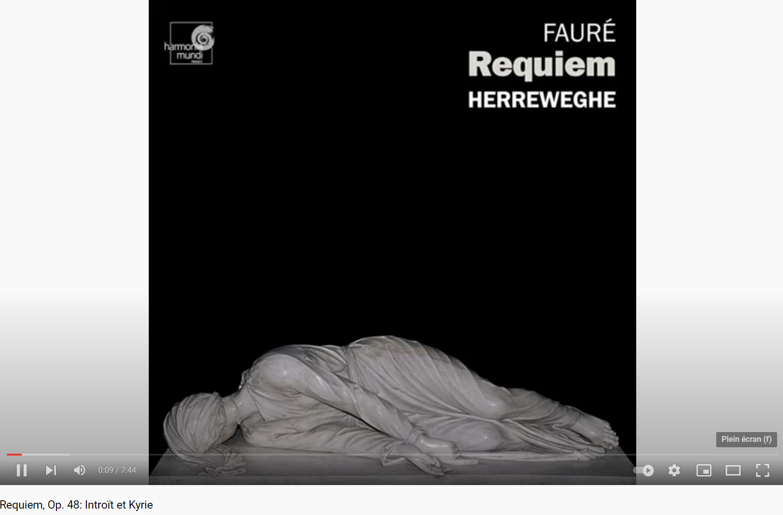 Fauré Requiem Introït et Kyrie