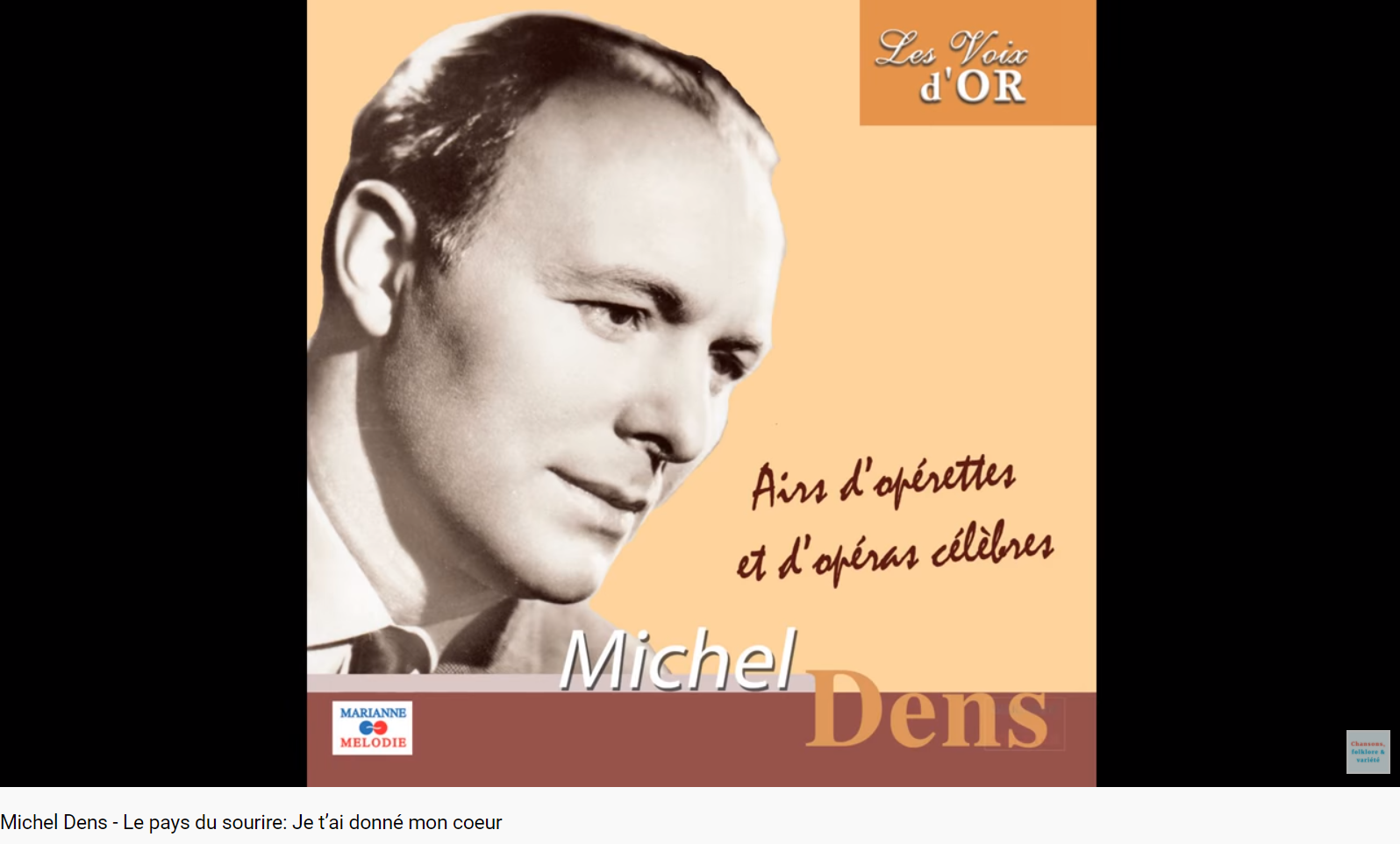 Lehar Le pays du sourire Je t'ai donné mon cœur