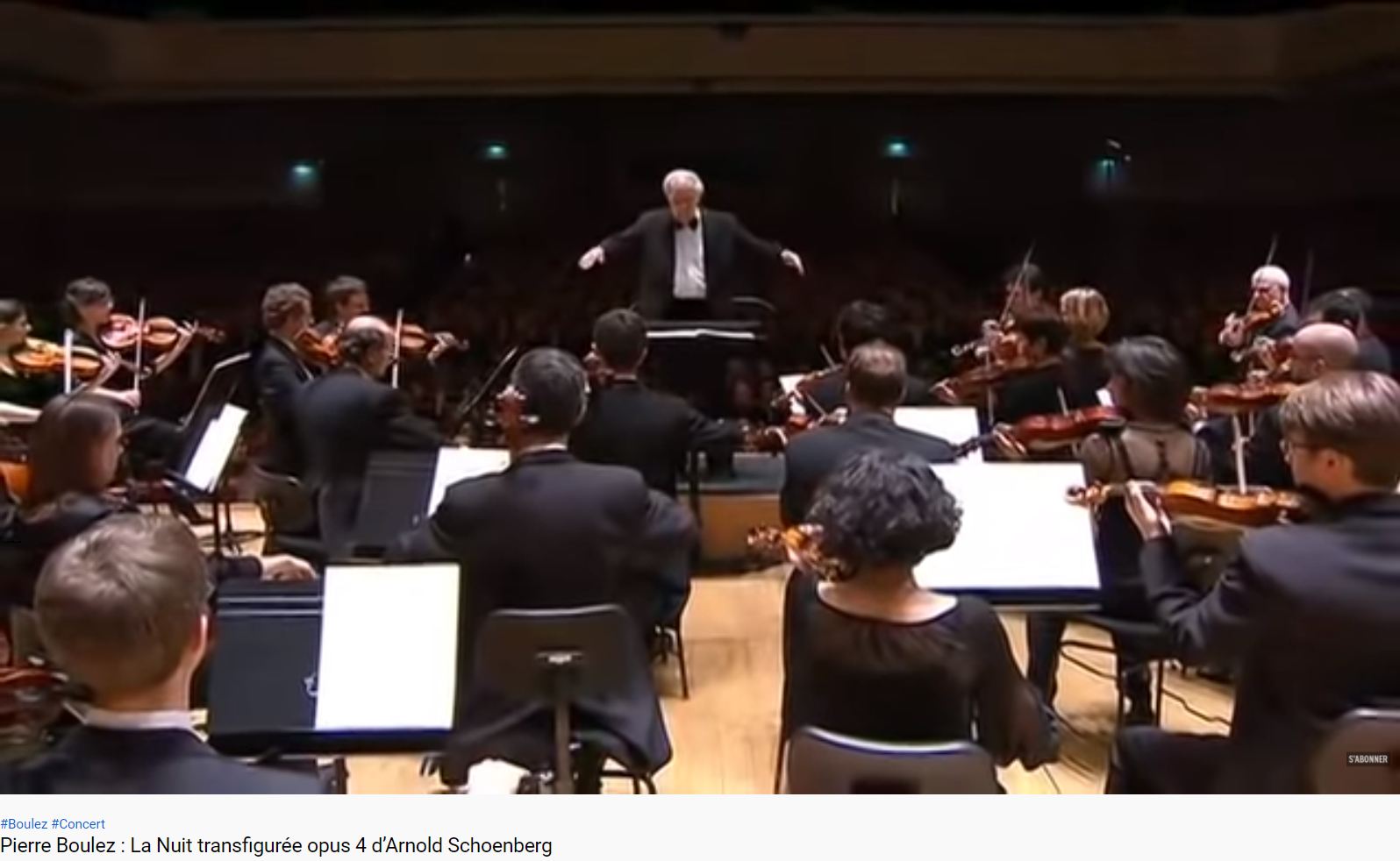 Schoenberg la nuit transfigurée