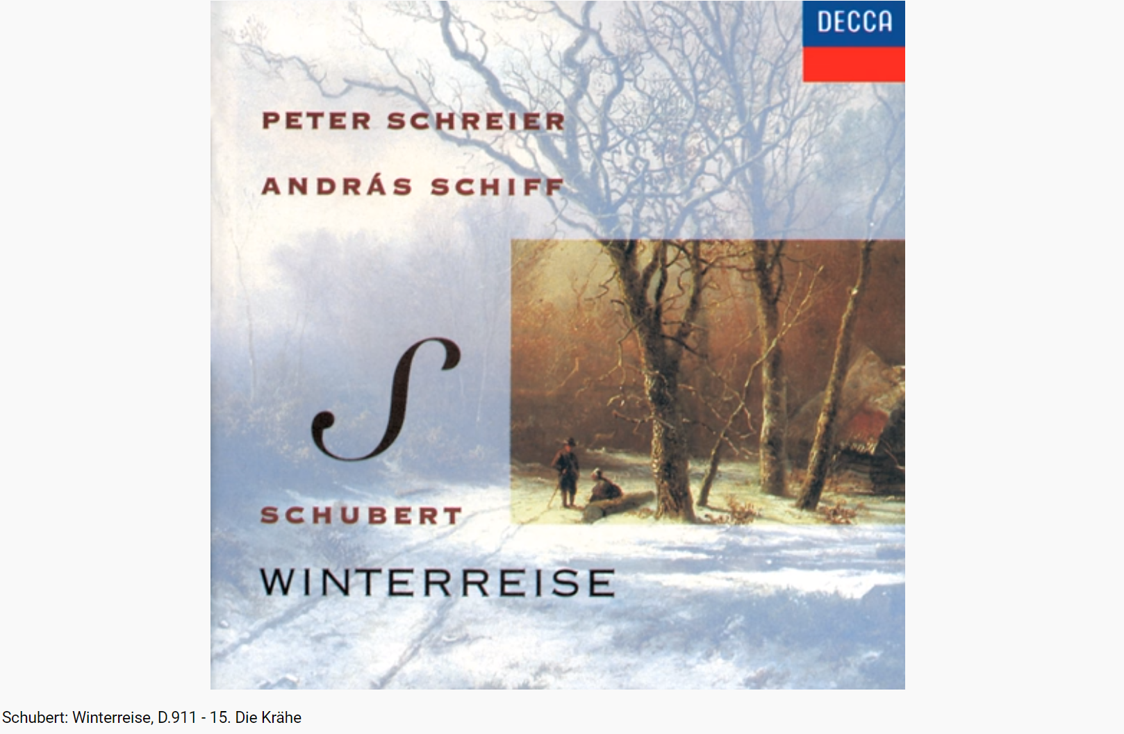 Schubert Winterreise Die Krähe