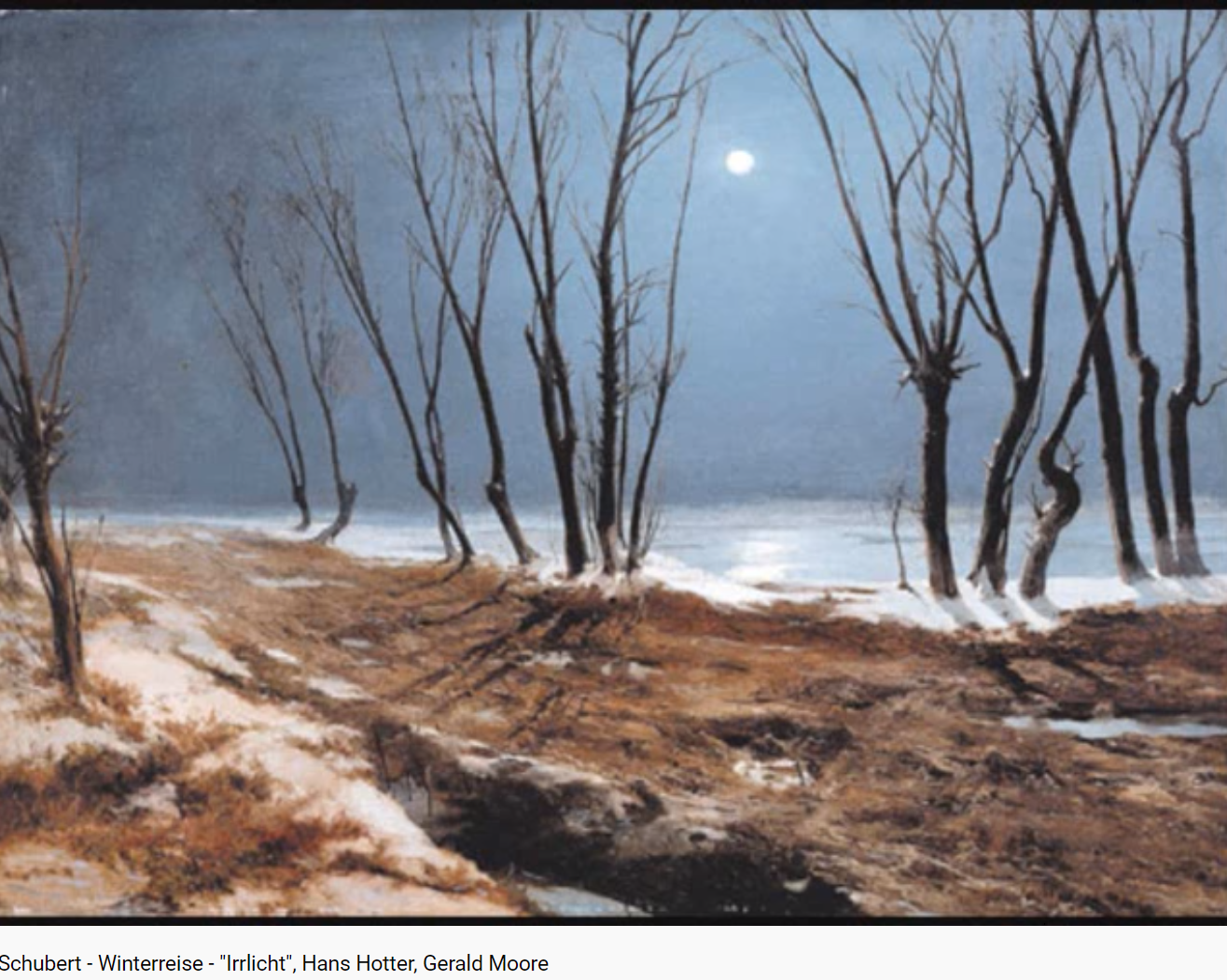 Schubert Winterreise Irrlicht