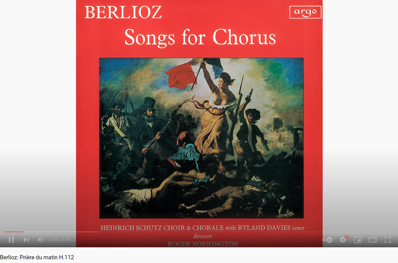 Berlioz Lamartine Prière du matin