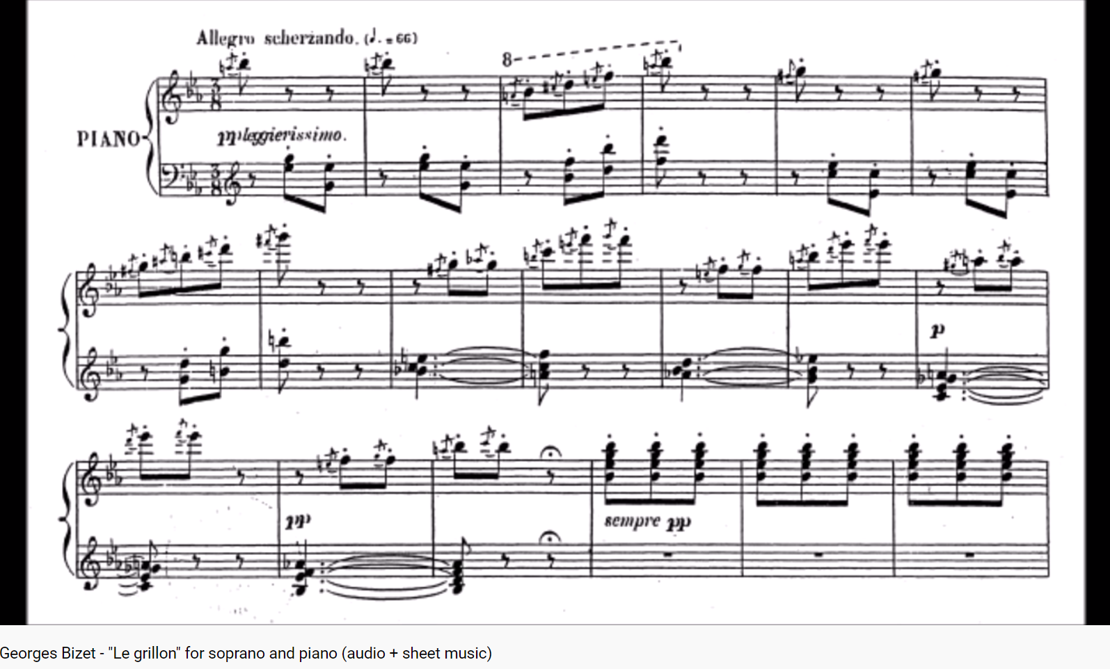 Bizet Lamartine le grillon