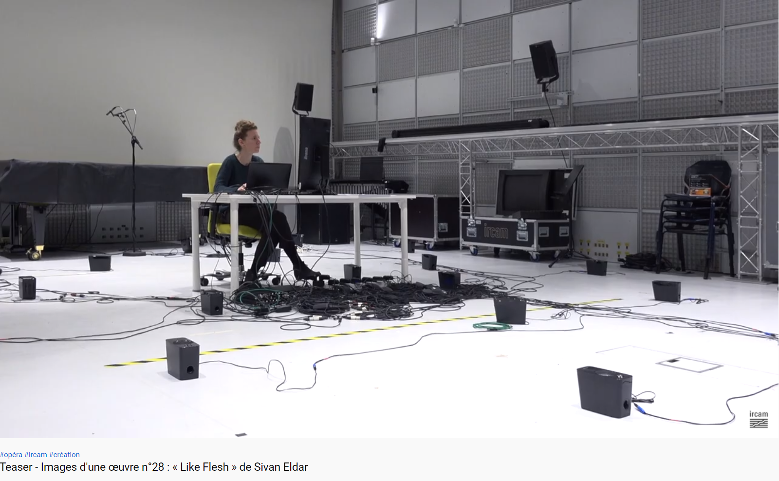 Eldar Like Flesh Teaser de l'IRCAM