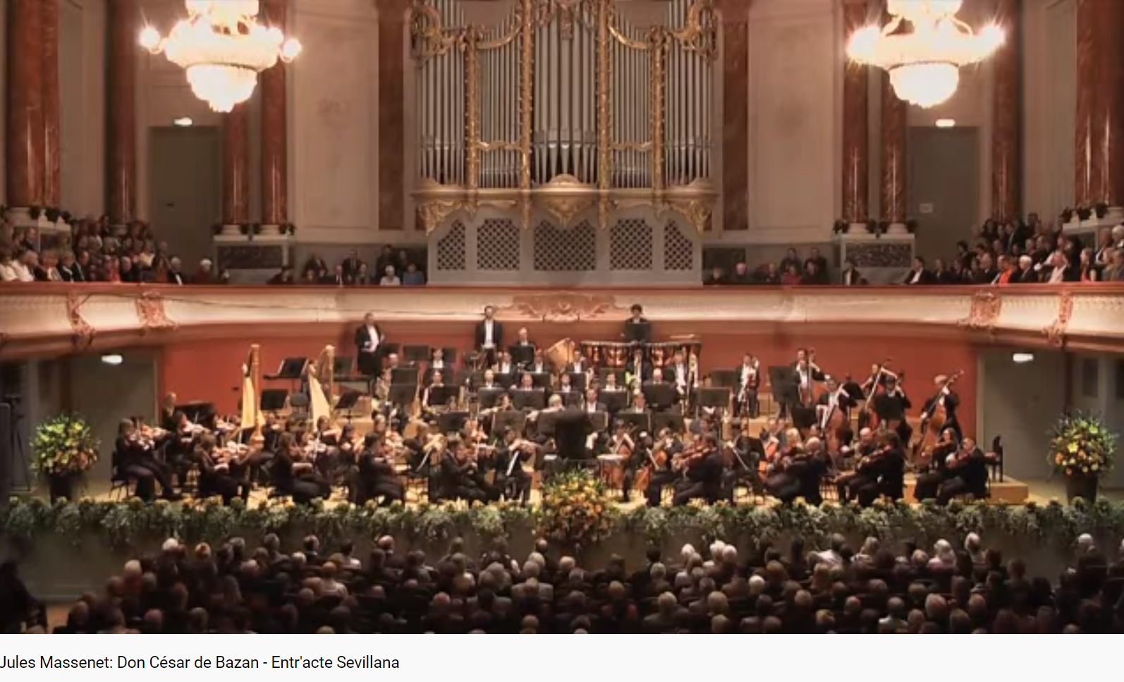 Massenet Don César de Bazan entracte sévillan
