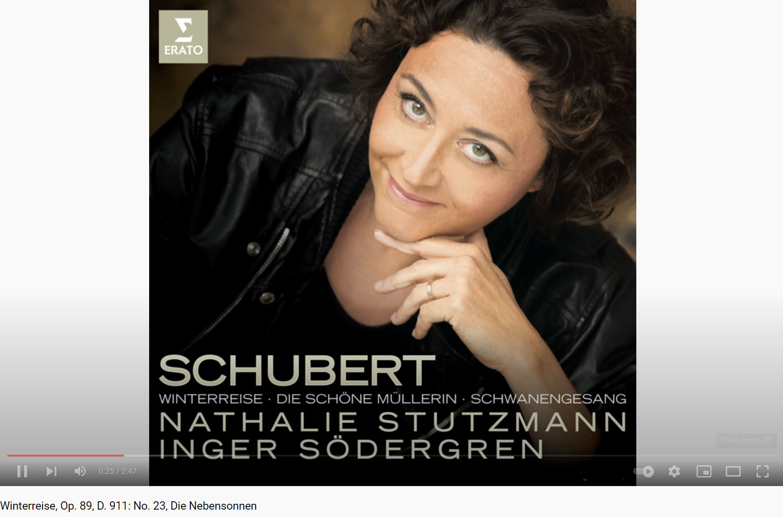 Schubert Winterreise Die Nebensonnen