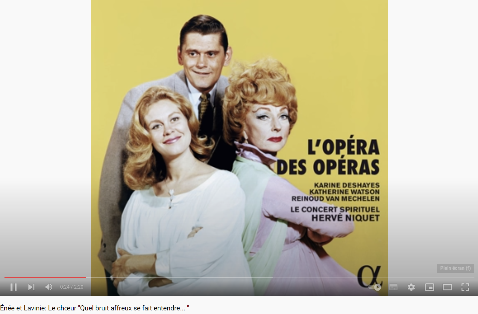 Collasse - Fontenelle Enée et Lavinie