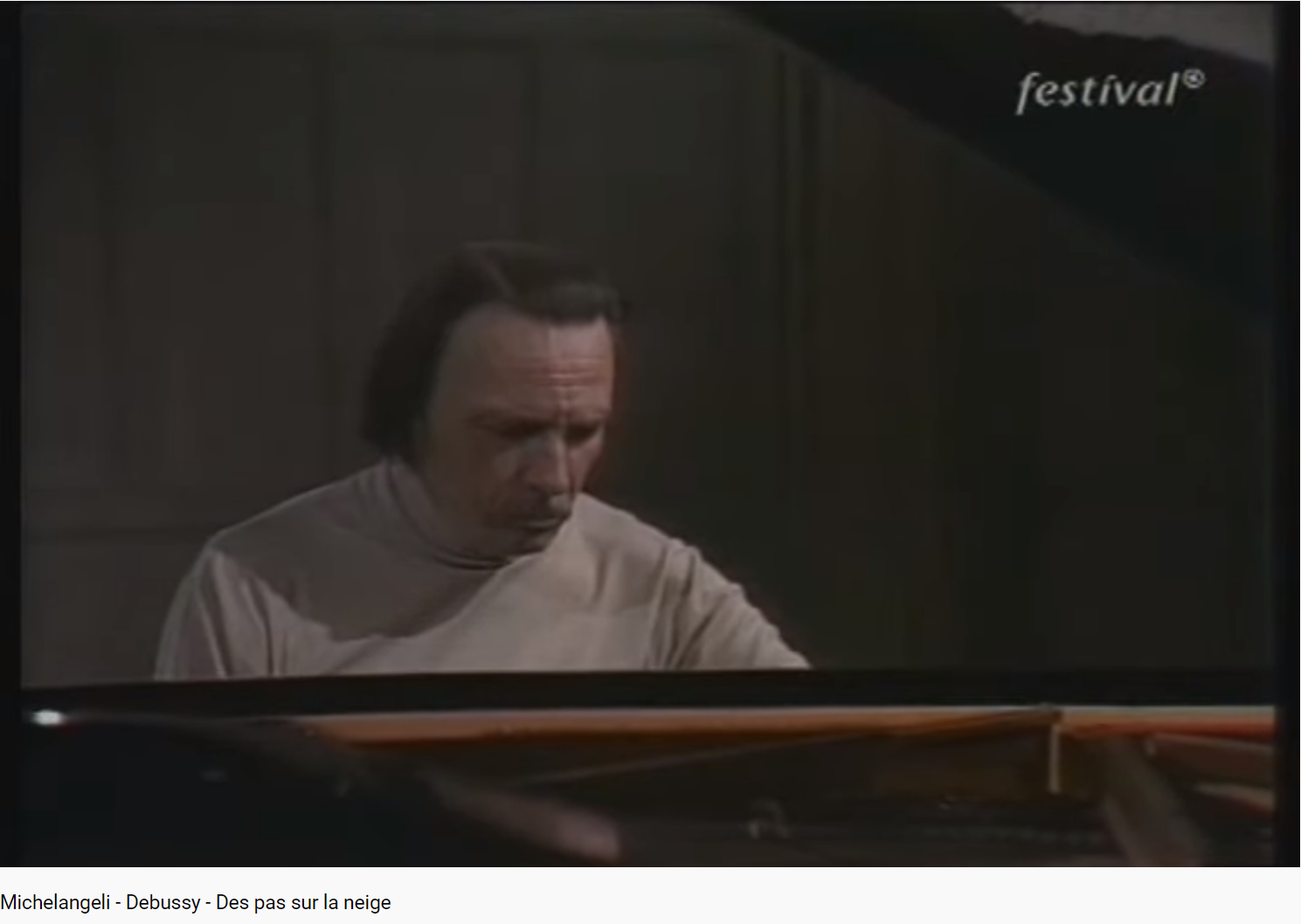 Debussy Des pas sur la neige