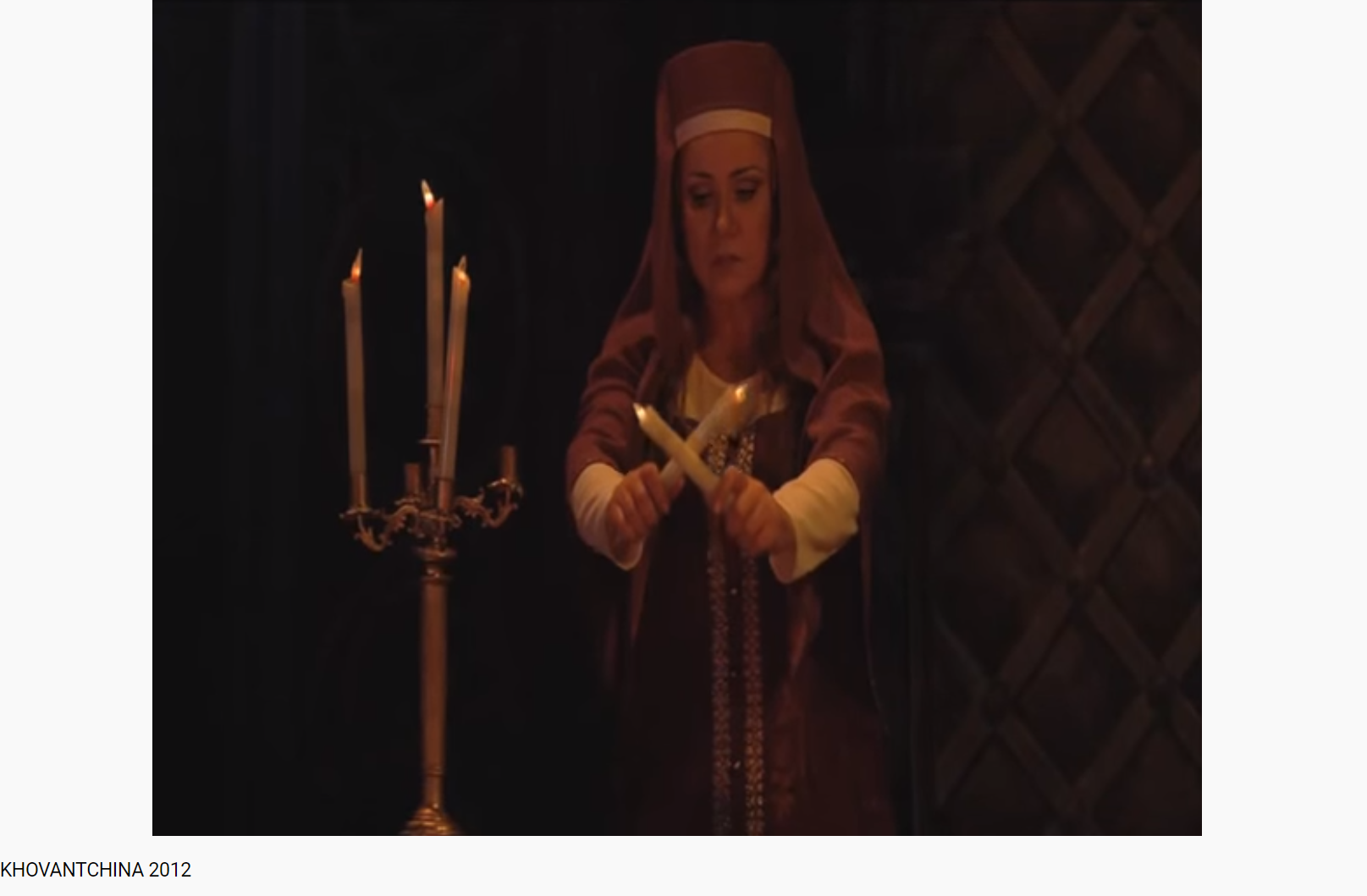 Moussorgski la Khovantchina bande annonce