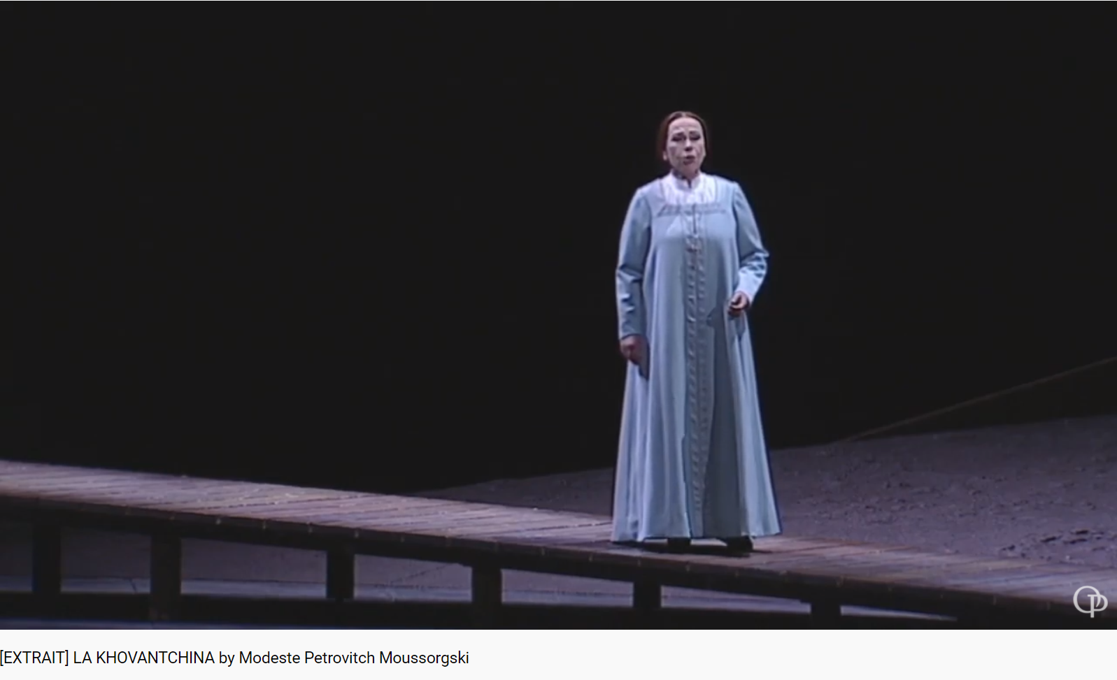 Moussorgski la Khovantchina chanson d'amour de Marfa