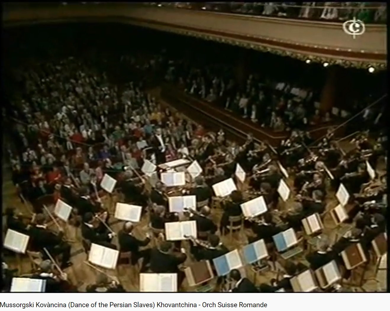 Moussorgski la Khovantchina danses persanes 2