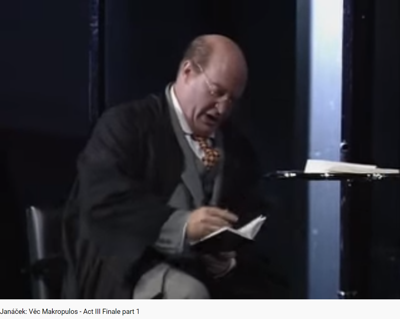 Janacek l'Affaire Makropoulos Act III finale part 1