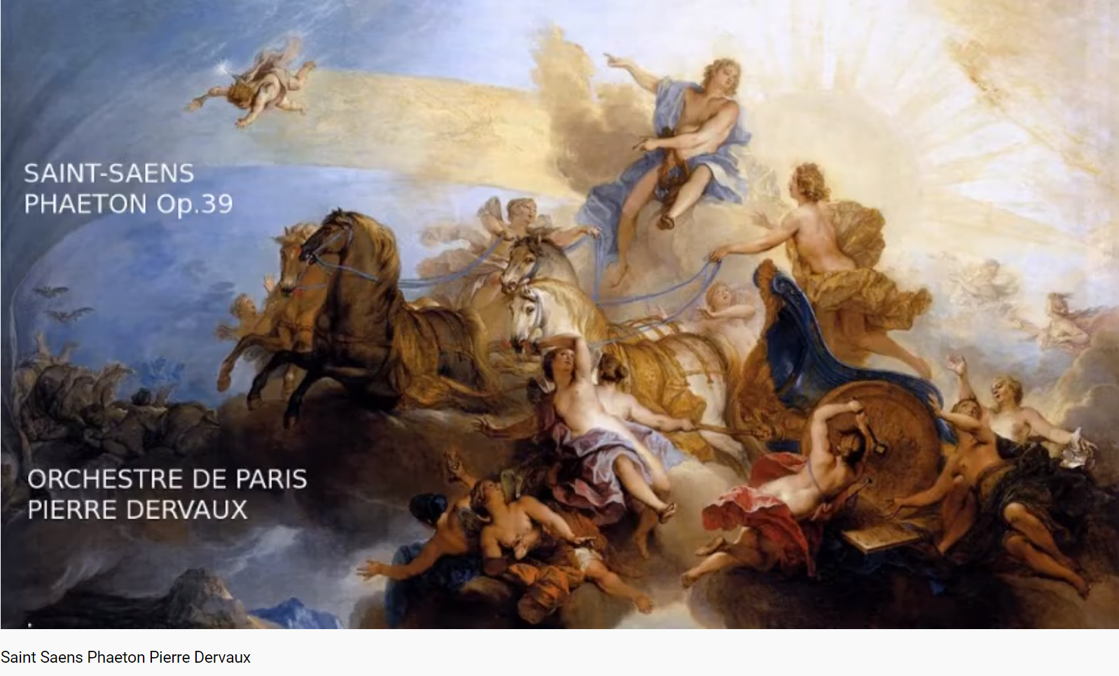 Saint-Saëns Phaéton