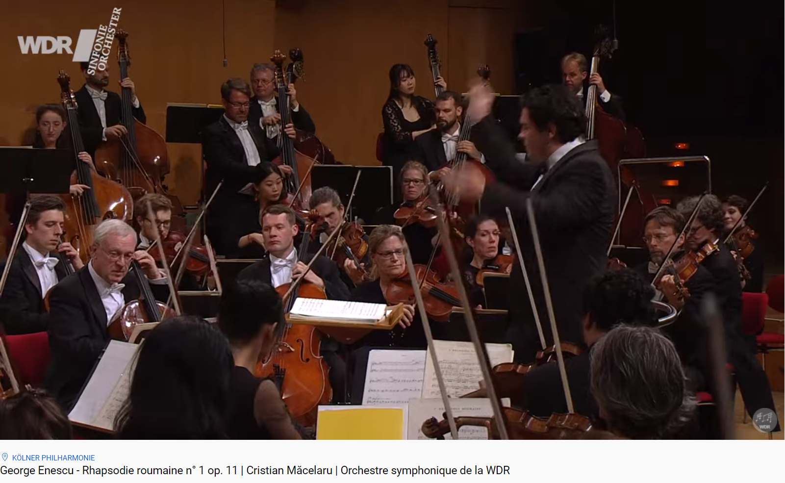 Enesco Rhapsodie roumaine n°1