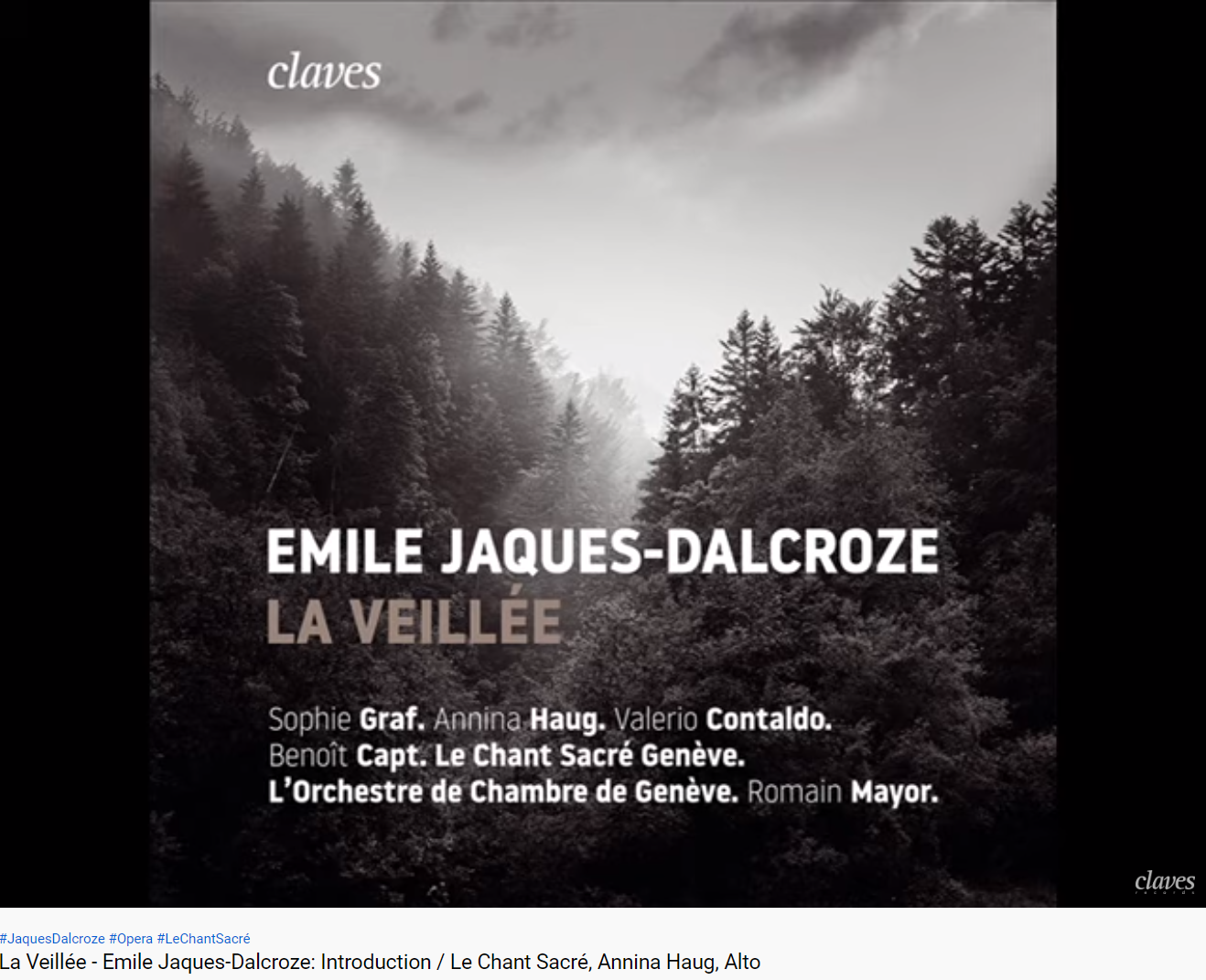 Jaques-Dalcroze la Veillée