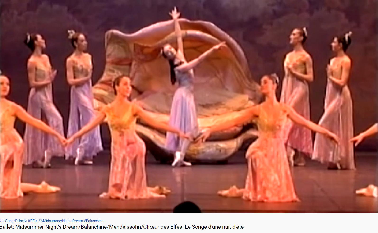 Mendelssohn le Songe d'une nuit dété Chœur des elfes
