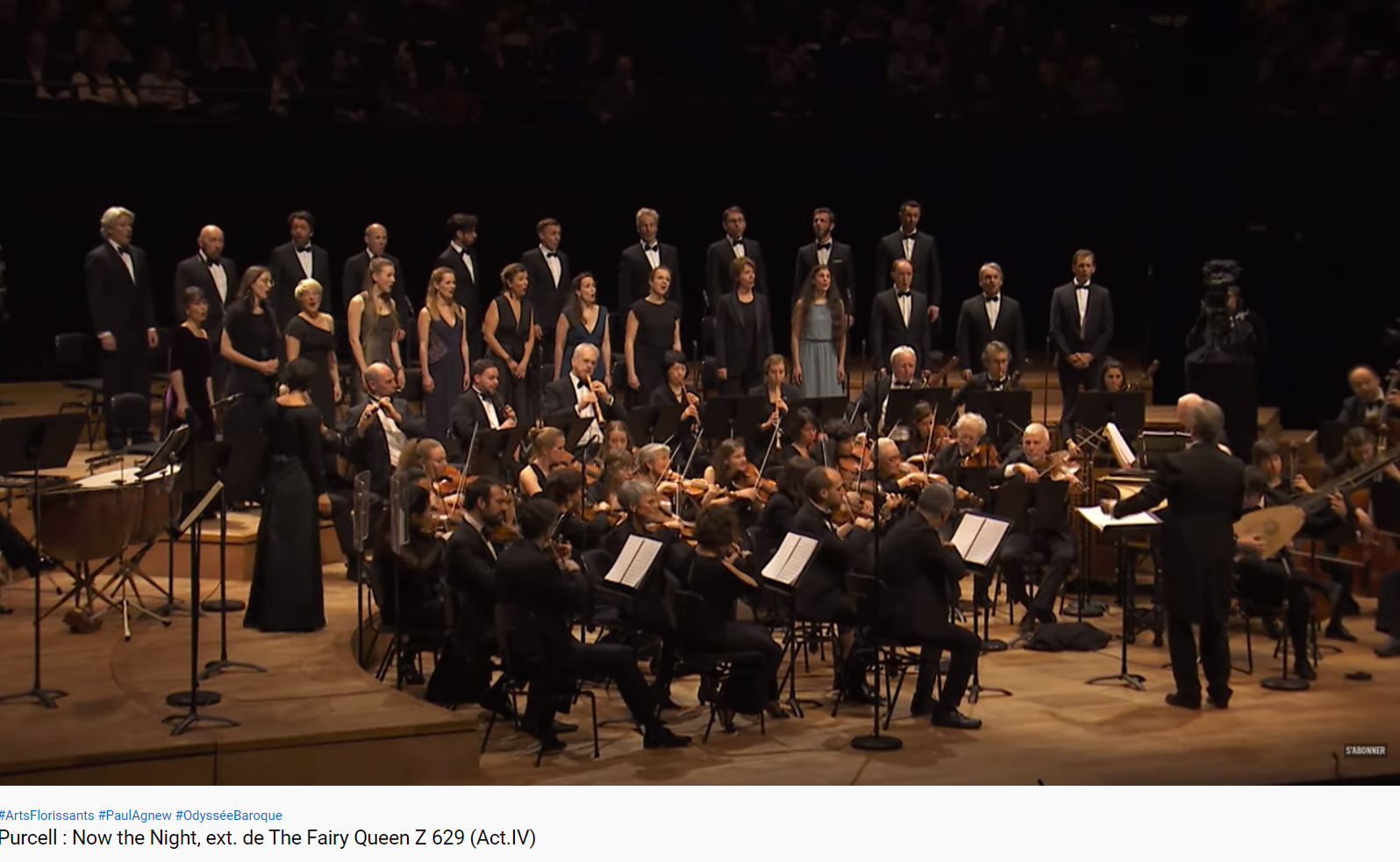 Purcell the Fairy Queen Now the night