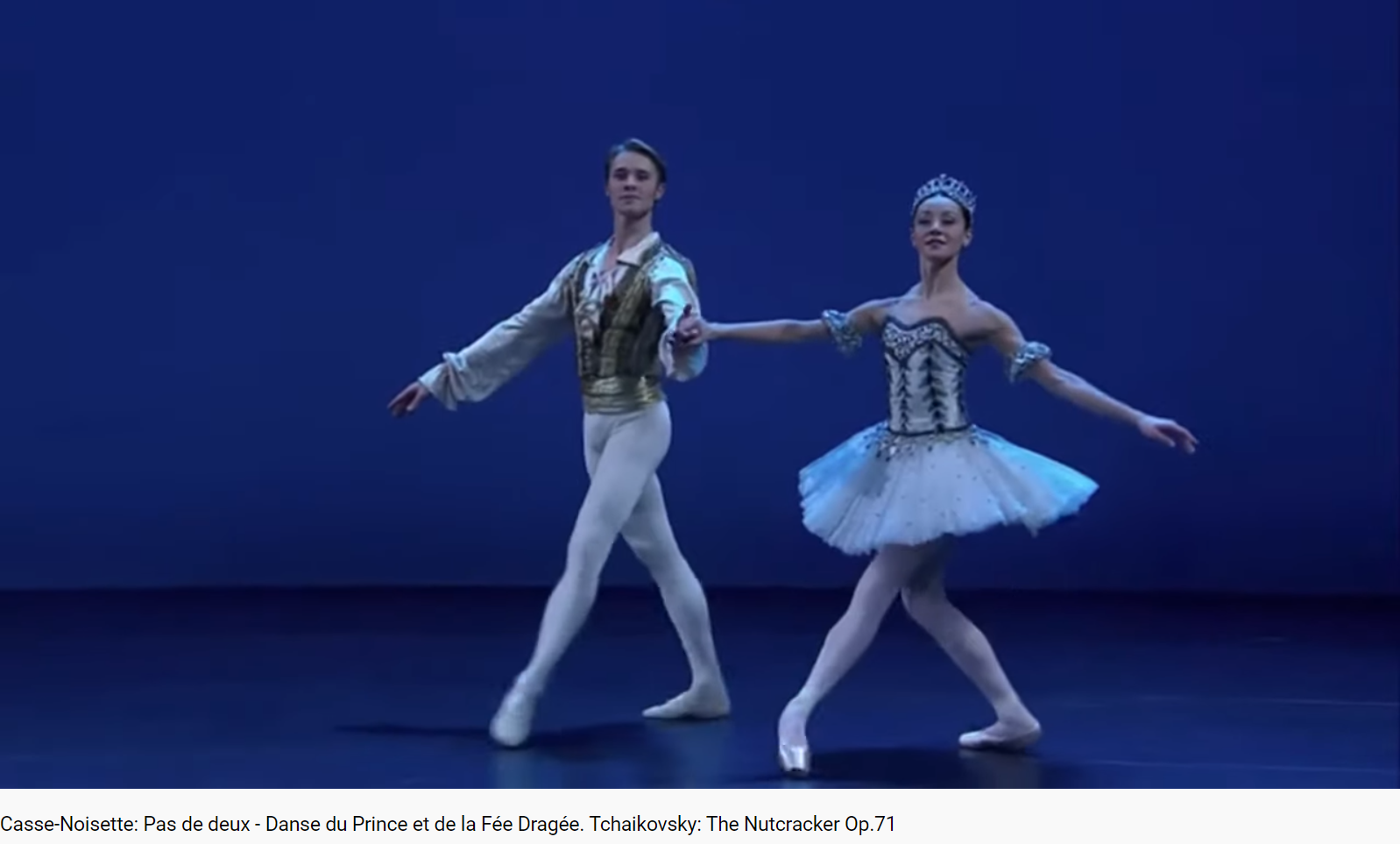 Tchaïkovski Casse-Noisette pas de deux de la fée dragée et du prince Orgeat