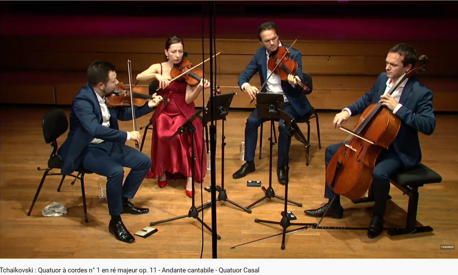 Tchaïkovski Quatuor en ré majeur Andante