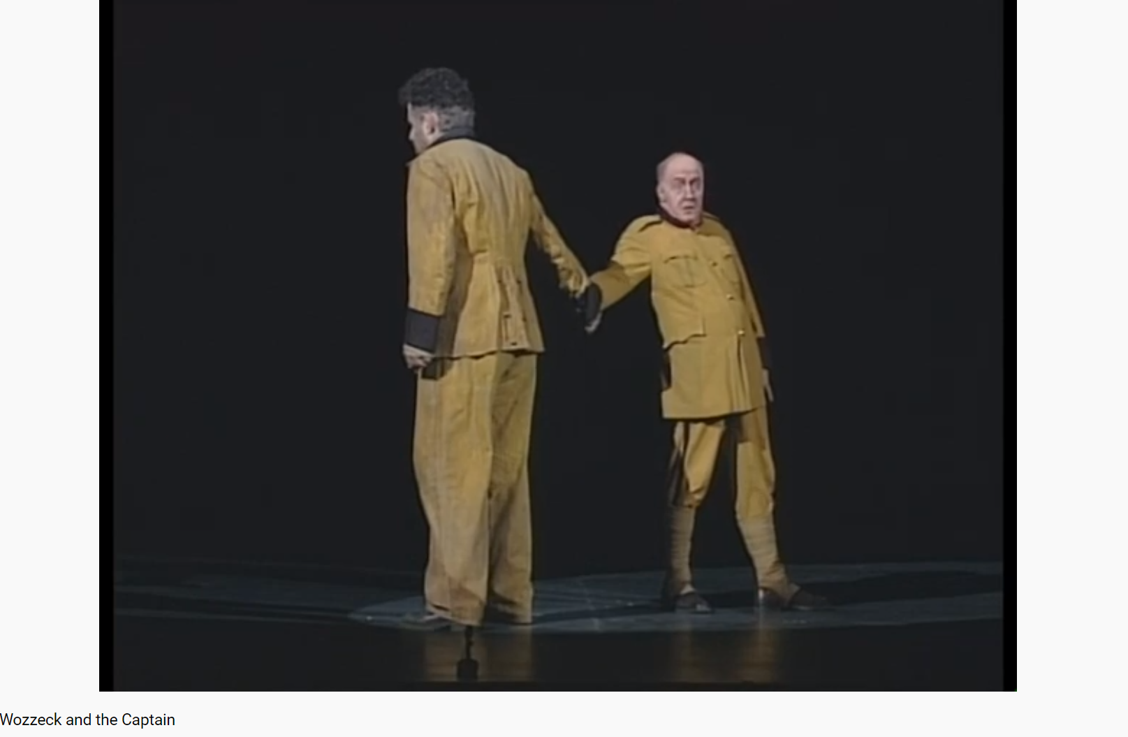 Berg Wozzeck le Capitaine