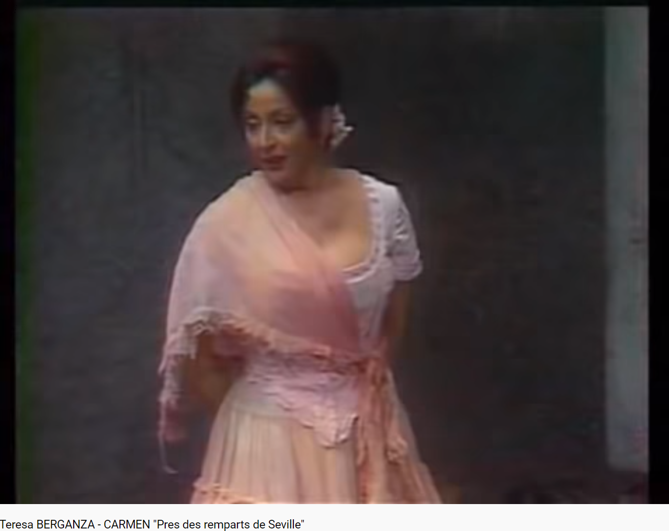 Bizet Carmen Près des remparts de Séville (Berganza)