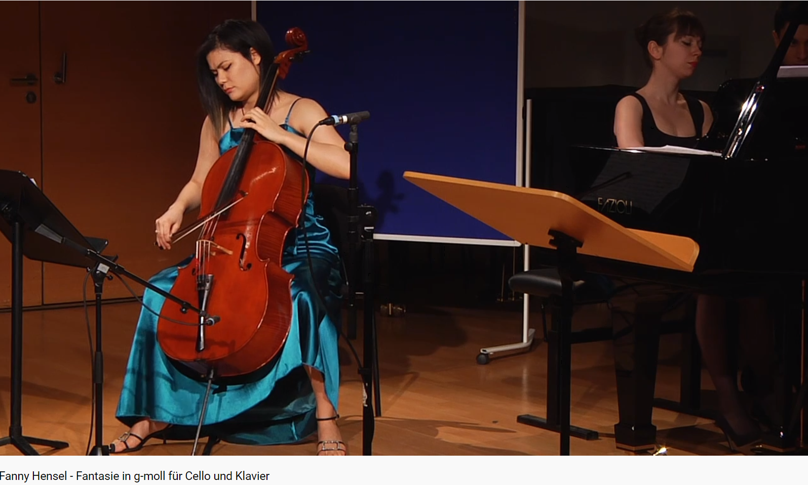 Fanny Mendelssohn Fantaisie pour violoncelle et piano