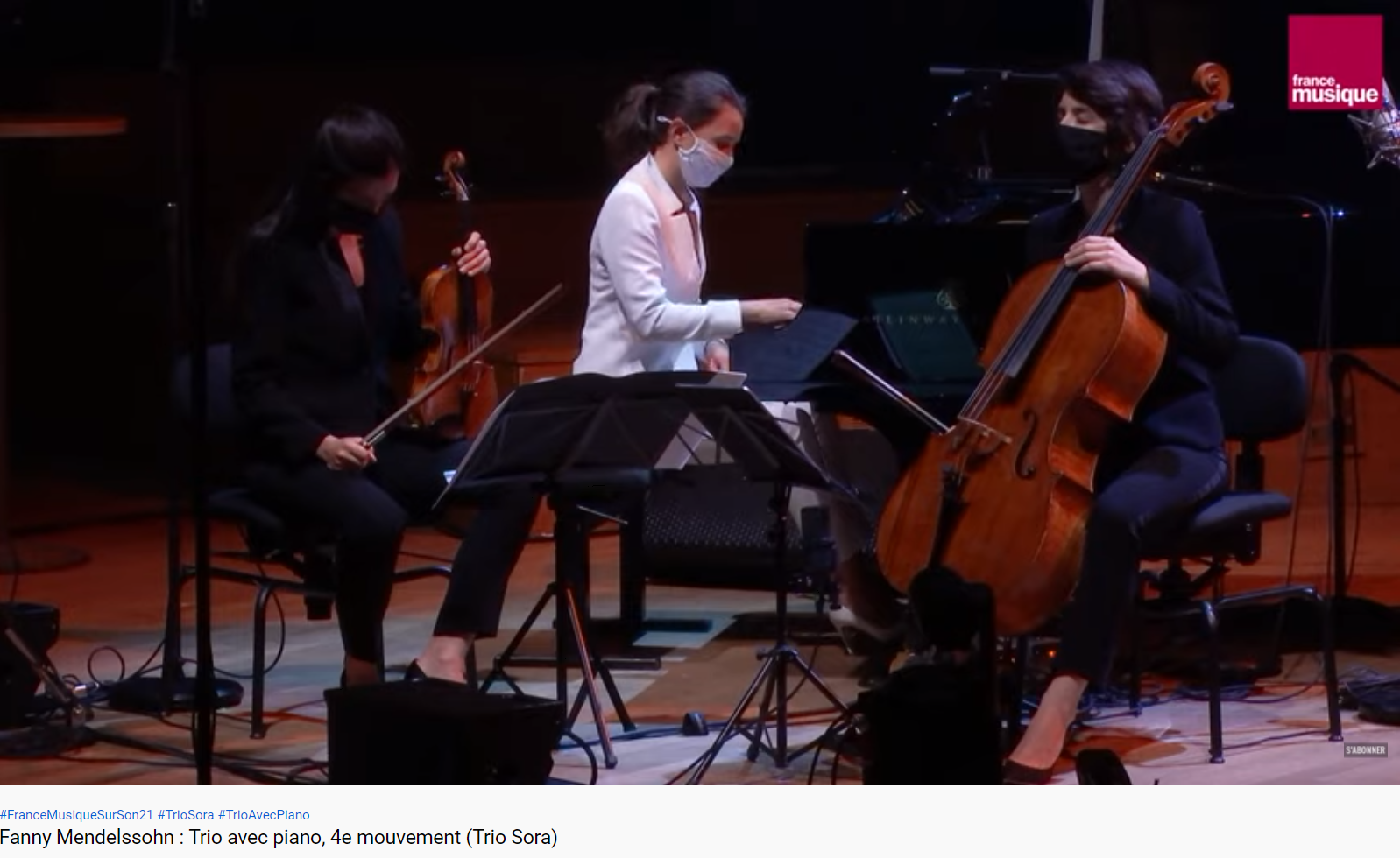 Fanny Mendelssohn Trio avec piano 4e mvt
