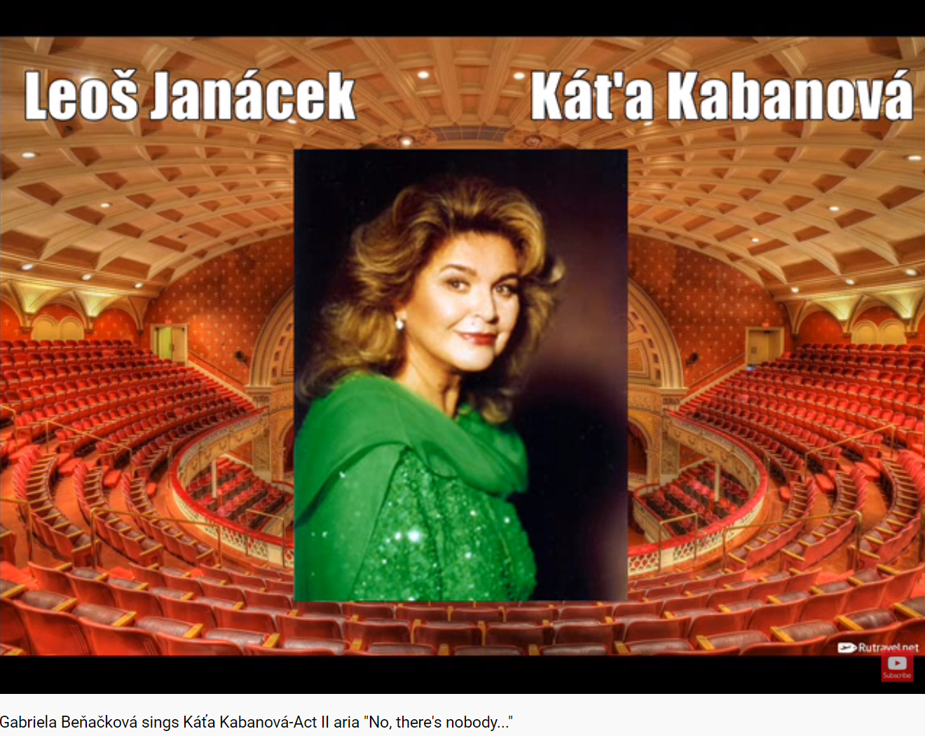 Janacek Katia Kabanova Acte II Ne, ne, nidko