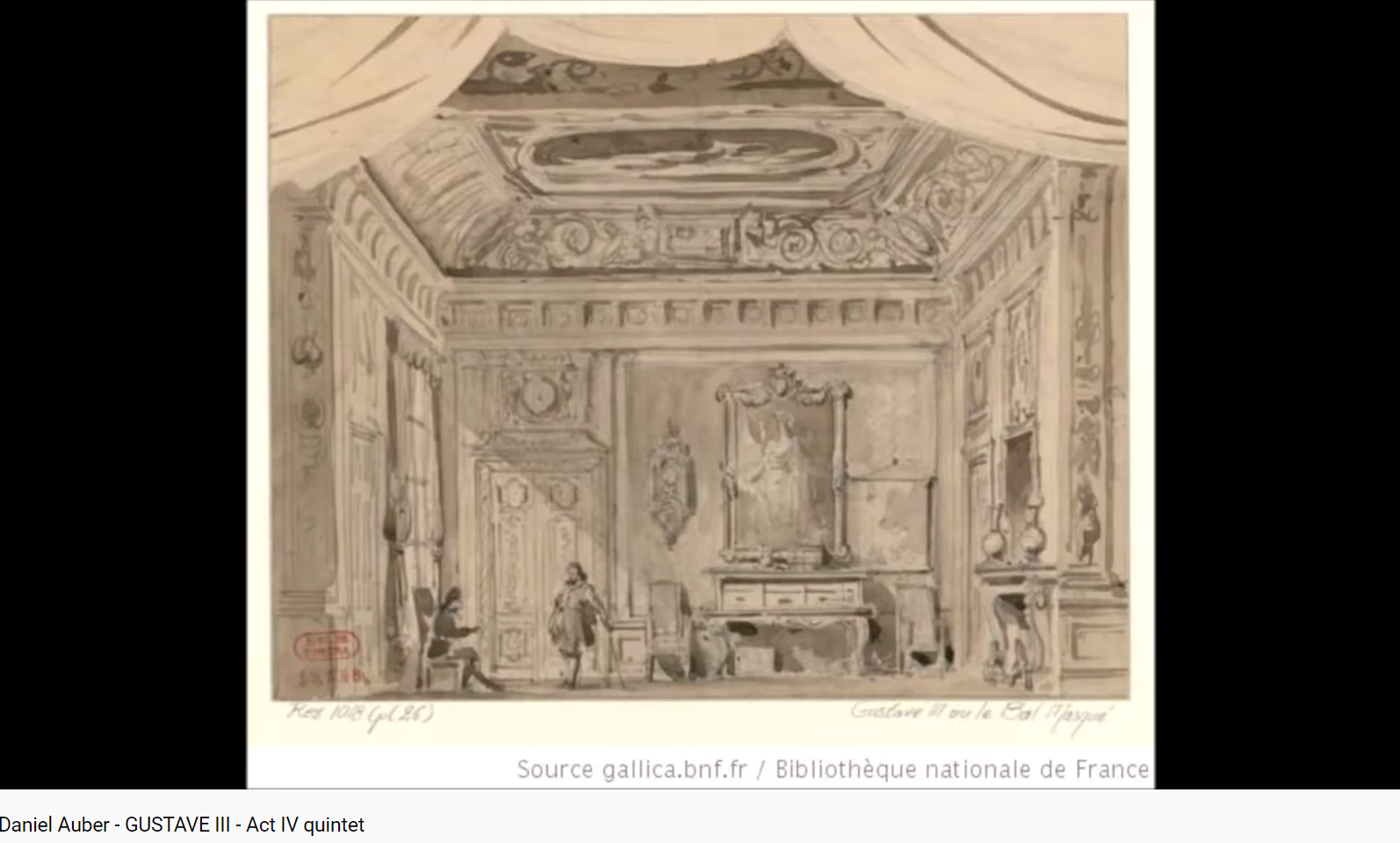 Auber Gustave III Acye IV quintette