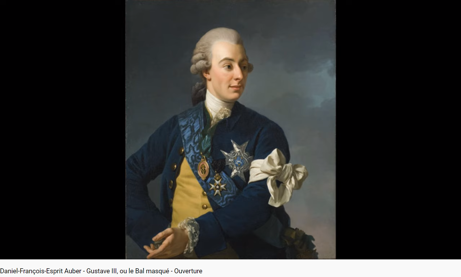 Auber Gustave III Ouverture