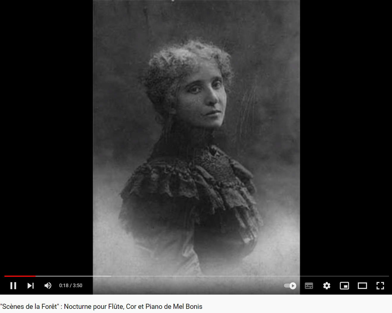 Bonis Mel Nocturne pour flûte, Cor et Piano