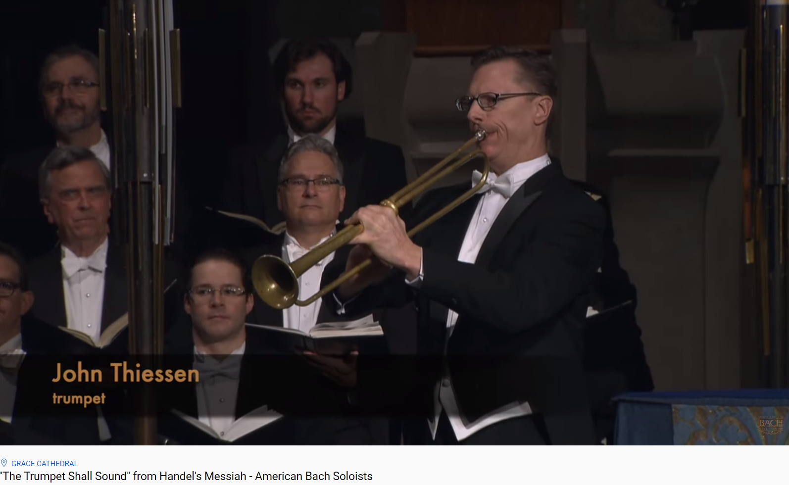 Haendel Messiah The Trumpet shall sound