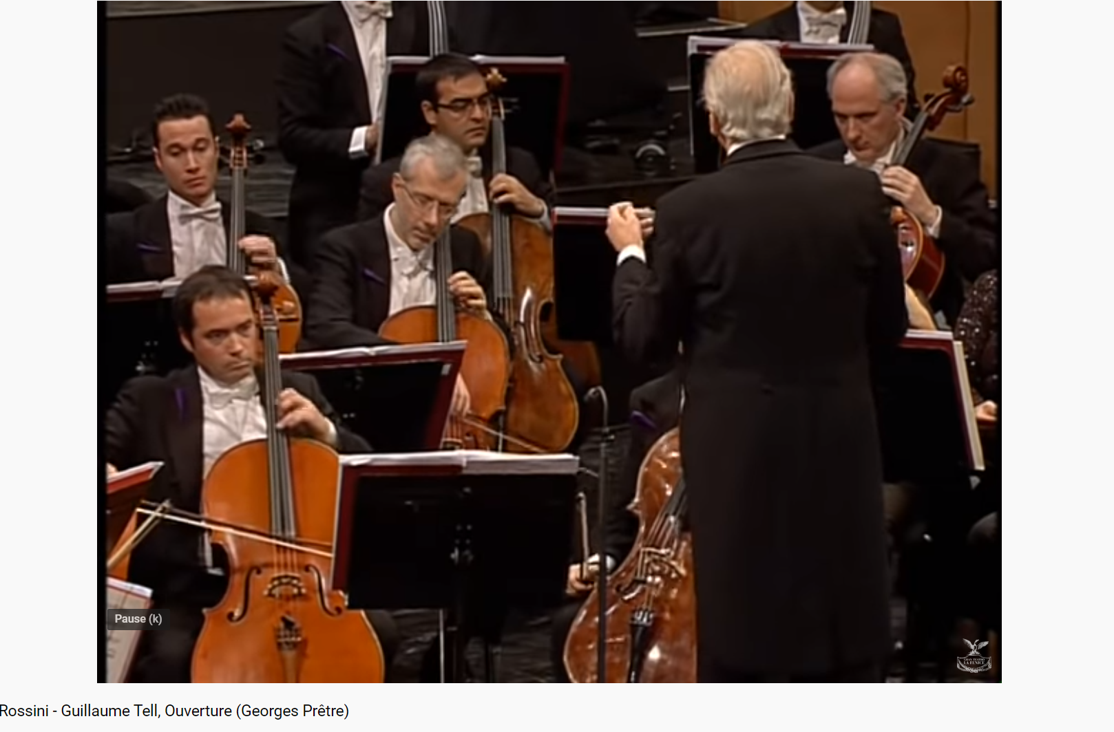 Rossini Guillaume Tell Ouverture