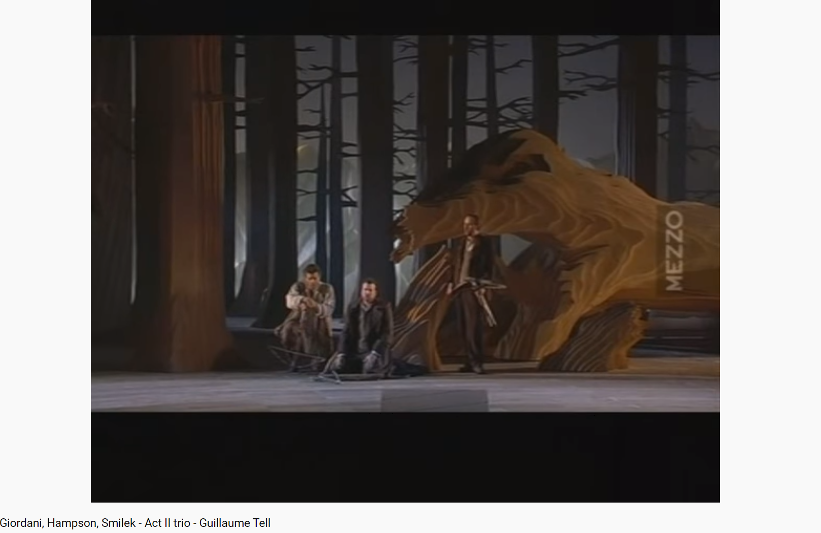 Rossini guillaume Tell trio