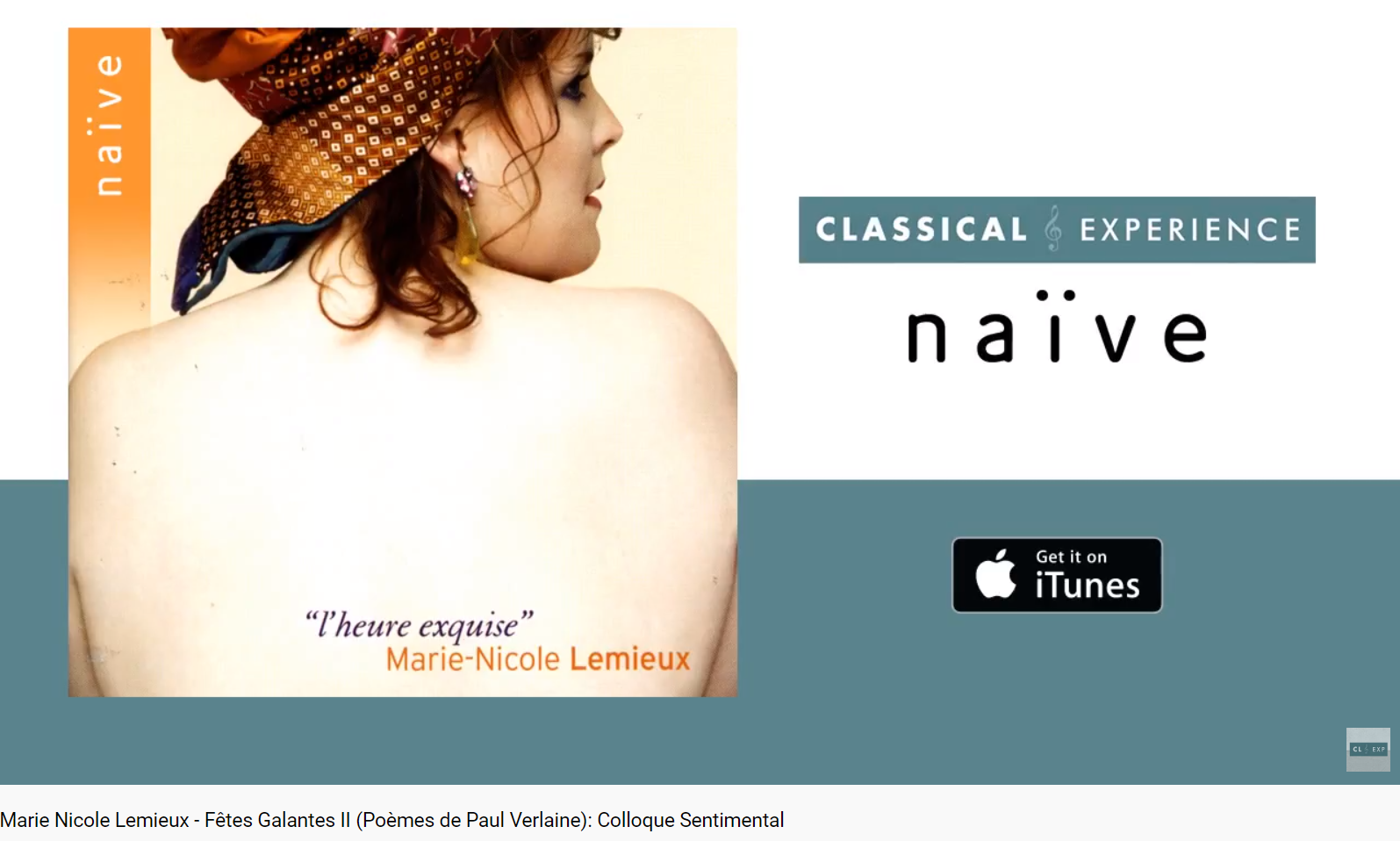 Debussy Colloque sentimental