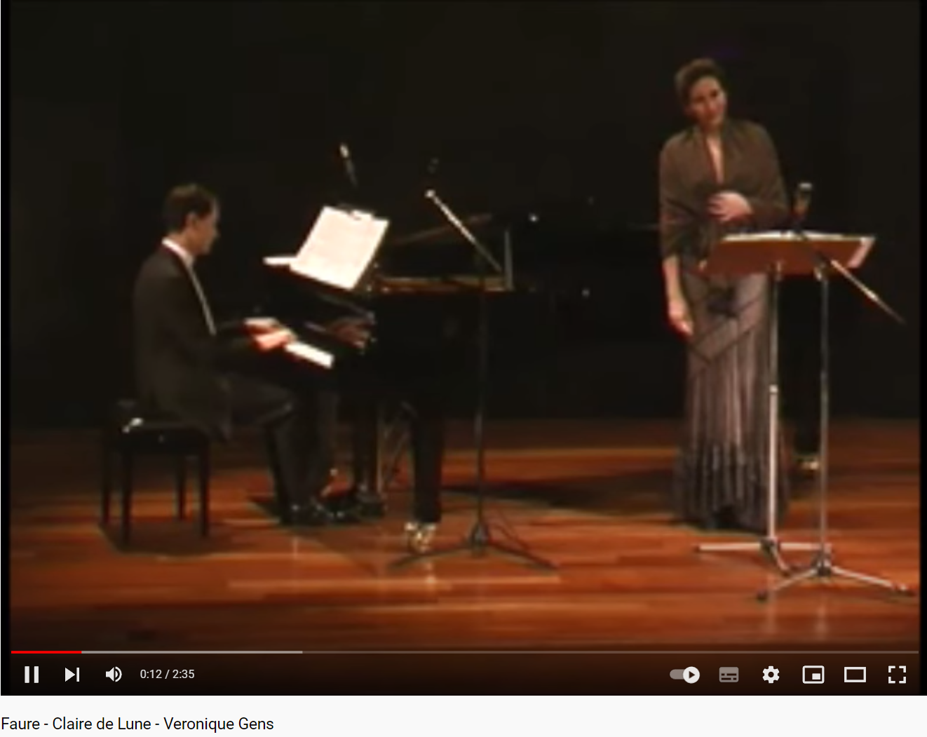 Fauré Clair de Lune