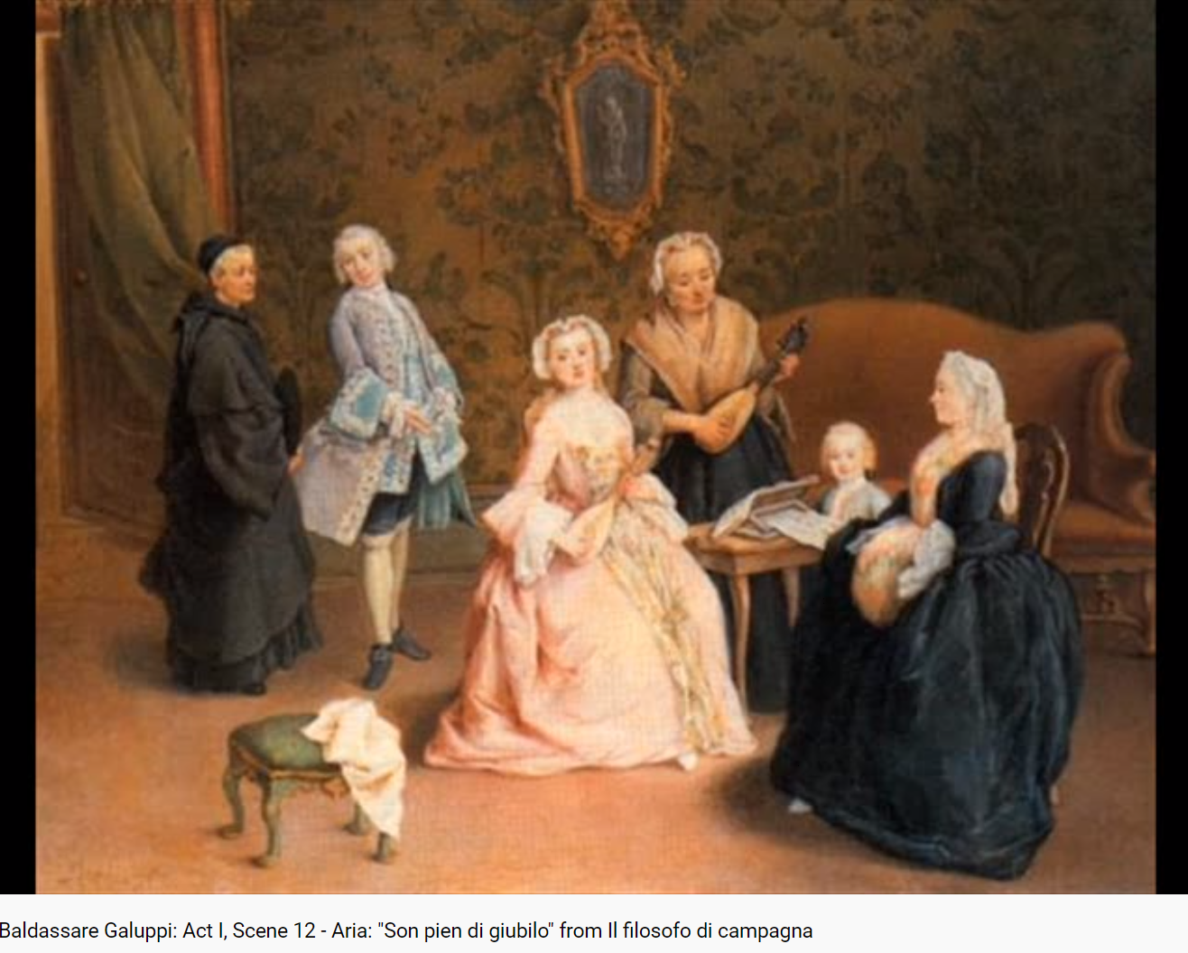 Galuppi Il filosofo di Campagna Son pien di giubilo