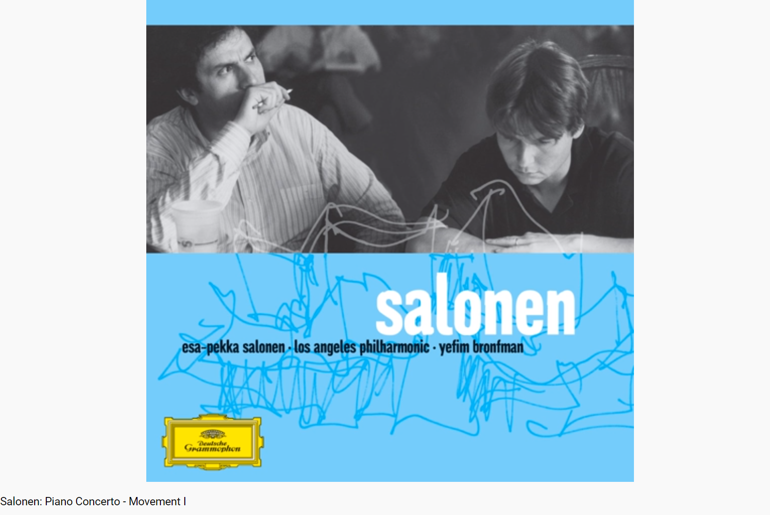 Salonen Concerto pour piano mvt 1