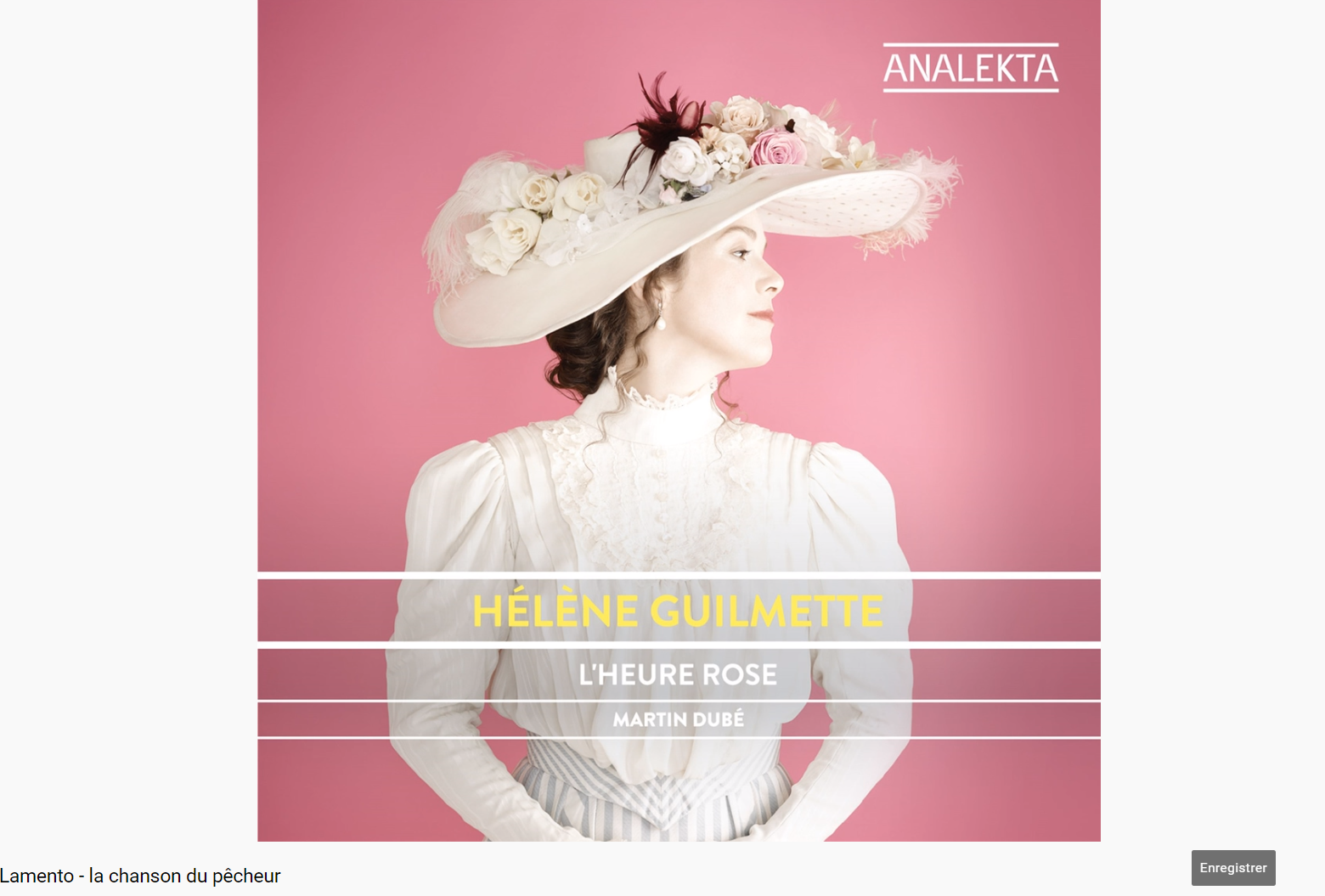 Viardot (Pauline) La chanson du pêcheur